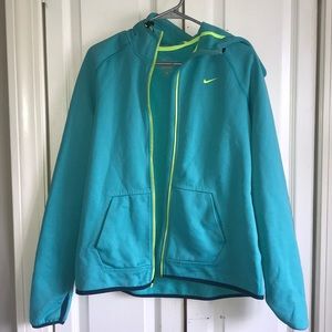 Nike fleece lining jacket